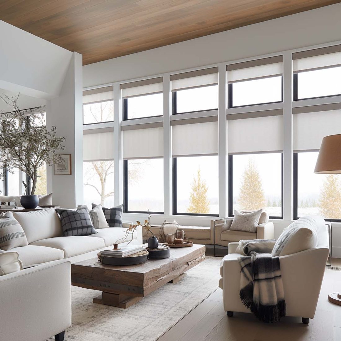 Custom window covering installation gallery image 9