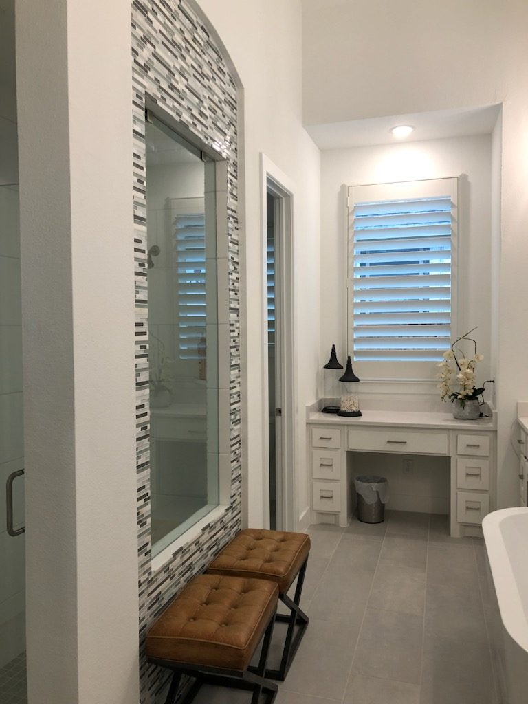 Custom window covering installation gallery image 12