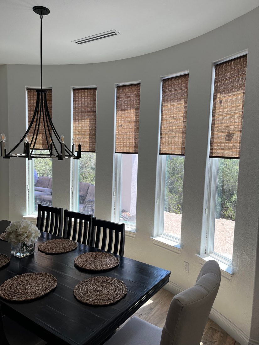 Custom window covering installation gallery image 18